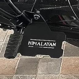SGTB Heavy RE Himalayan 411 Scram 411 Foot Rest Left Side Footrest Laser Cut Step Plate Black-29