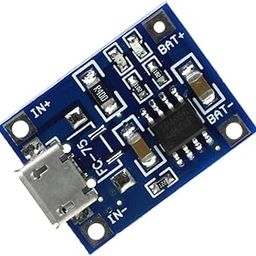 DIY TP4056 IC Based One Ampere (1 Ampere) Lipo (Lithium Polymer) Battery Charging Charger Module with Micro USB and Direct Solder Pads I/O Interface (Pack of 1 Module)-15