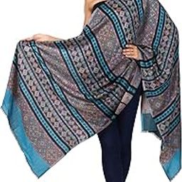 Women's Kullu Design, Soft Bamboo Scarf, Casual Shawls, Stoles, Wraps, Aztec Collection (soft Bamboo)-image-62