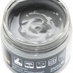 THE STYLE SUTRA 2xLeather Recoloring Balm Leather Repair Cream for Bag Holes Scratch Car Seats Grey-image-63