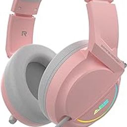 AX365 Gaming Headset 7.1 Channel Surround w/Retractable MIC for PC Laptop Pink USB 7.1 | Cell Phones & Accessories | Cell Phone Accessories | Headsets-picture-32