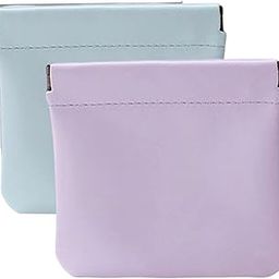 Niralasa 1Pcs Pocket Cosmetic Pouch, Pocket Cosmetic Bag Squeeze, Cosmetic Bag Waterproof Leather No Zipper Self-Closing Portable Travel Makeup Bag (Multicolor)-image-92