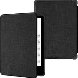 Case for 6.8" Kindle Paperwhite (11th Generation 2021), Slim Smart Cover with Auto Sleep/Wake for Kindle Paperwhite Signature Edition & Kindle Paperwhite 11th Gen 6.8 inch 2021 Released (Black)-image-82
