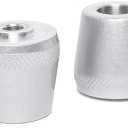 TVS Bike Handle Bar End Plugs, Bike Handle Grip Which Improve Riding Experience, Bar End Weights That Reduces Handlebar Vibration, Stainless Steel Grey (Set of 2)-picture-17