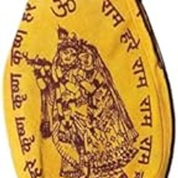 NRSON® Jap mala Bag, Gomukhi, Gaumukhi, Prayer Beads Bag, Chanting Prayer Bag, Hare rama Hare Krishna Bag, Hindu Prayer Bag, Meditation Bag, jhola [Pack of 1]-picture-15