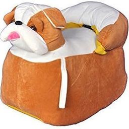 Jassi Toy Imported Cute Animal Shape Soft Toy Chair for Baby Sitting -42 cm-28