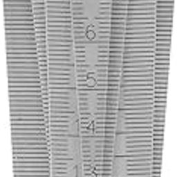 Taper Gauge, 1 Set Stainless Steel Welding Taper Feeler Gauge Rulers Hole Inspection Tool measurement ruler Feeler Gauge-18