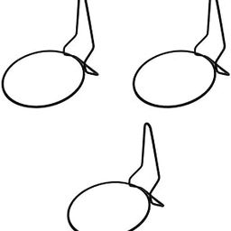 UJEAVETTE 3pcs Wall Mounted Plant Pot Hanger Holder Rack Outdoor Iron Rings Brackets-image-14