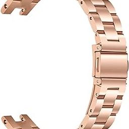 Compatible for Garmin Lily Band, Metal Classic Stainless Steel Replacement Slim Accessory Fit for Garmin Lily Smartwatch Women Dressy-picture-10