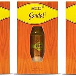 Aco Perfumes Sandal Alcohol - Free Attar Roll On 2.5ml Each (Pack of 3)-image-41