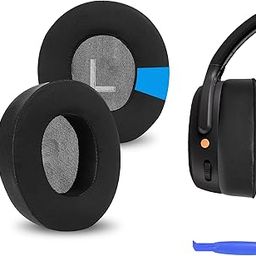 Geekria Sport Cooling-Gel Ear Pads Compatible with Skullcandy Crusher ANC 2 Headphones, Ear Cushions (Black)-20