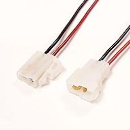 ERH India (2 Pair) Wire Connector Male Female Connector Socket 2 Pin Electric Jointer Cable Terminal Plug 2.8 mm with Crimp Pins for E-Bikes, Car, Bike, Speaker, CCTV etc.-image-4