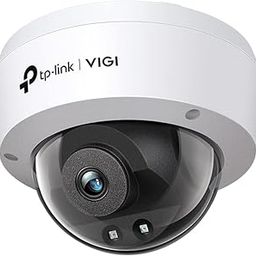 TP-Link VIGI C240I(4mm) 4MP IR Dome Network Camera, CCTV, Night Vision, IK10 Vandal-Proof & IP67 Waterproof, H.265+, PoE/12V DC, CMOS-10