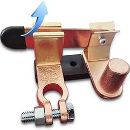 STHIRA® Car Battery Shut-Off Switch, Battery Disconnect Blade Switch, Pure Copper Terminal Isolator Cut-Off for 12V/24V Vehicles, RVs, Boats, Trucks, and Off-Road Applications-picture-4