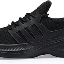 Mens Running Shoes Comfortable Lightweight Breathable Walking Shoes Lace-up Shoes Mesh Workout Casual Sports Shoes-picture-6
