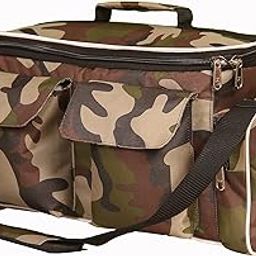 Multi-Function Doctor First Aid Medicine Instrument Vaccination Kit Bag Combat Type Empty heavy duty portable for Home,Red, 12 Pocket 3 Partition, PIDOCBAGCOMBAT, 18 Inch, 8 Inch, 9 Inch-image-45