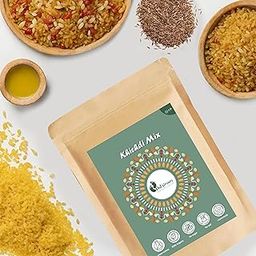 Nutrimum Khichdi Mix – Wholesome Baby Meal Blend for Solids (6+ Months) | Unpolished Rice, Moong Dal, Sesame & Jeera | No Sugar, Salt or Preservatives | 200 g-image-84