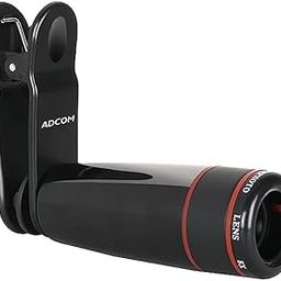 Adcom 8X Zoom Telephoto Mobile Phone Camera Lens - Compatible with All iPhone & Android Smartphones (Black)-picture-26