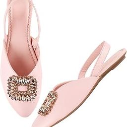 Casual and Classy Mules Sandals Light Weight Comfortable & Trendy Party Bellies for Girls & Women-picture-51