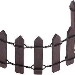 MERISHOPP Miniature Garden Fence Decorative Fence for Fairy Garden DIY Model Flowerpot Coffee-image-77