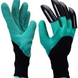 Hortica Garden Gloves | Waterproof | Puncture Proof | 4 ABS Claws on Right Hand | Useful for Composting, Digging, Weeding, Ploughing-image-6