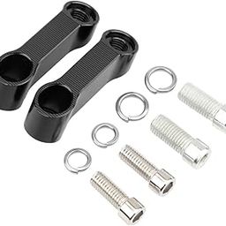 CALANDIS™ Mirror Mount Riser Adapter Replaces Spare Parts Motorcycle Mirror Extension Black | Mirrors | Bicycle Accessories | Cycling-4