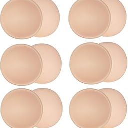 6 Pairs Round Bra Inserts Pads,URSMART Removable and washable Bra Cups Inserts for Bikinis Top Swimsuit Sport Bra-picture-2