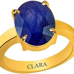 Certified Blue Sapphire Neelam 9.3 Carat or 10.25ratti Panchdhatu Astrology Ring for Men & Women-image-34