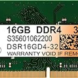Dolgix 16GB DDR4 3200MHz Laptop/Notebook RAM (Memory) SO-DIMM | PC4-25600 | Pin-260 | 1Rx8 Single Rank | CL-22 | 3 Years Warranty (Made in India)-image-12