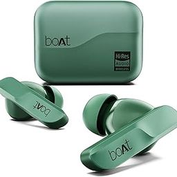 boAt Airdopes 800 HiDef, Hi-Res Audio LDAC, 4Mic ENx, App Support, ASAP Charge, IPX5, Low Latency, Dual Pairing, BTv5.3, Bluetooth TWS in Ear Earbuds Wireless Earphones (Emerald Green)-image-4