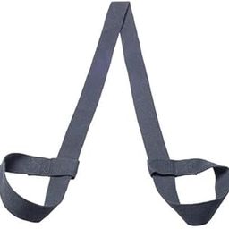 Enakshi (LABEL) Creations 4xCotton Yoga Mat Strap Pilates Mat Carrier Fitness Stretchy Loop Dark Grey-image-91