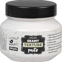 Little Birdie Grainy Texture Paste 200 gm | Perfect for 3D Texture Art, Stenciling, and Customizable Art | For DIY Art & Craft, Multisurface Use-12