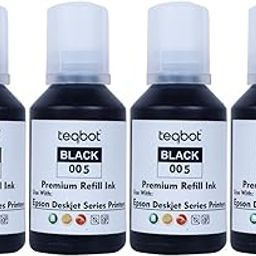 Teqbot 005 Ink Pack of 4 for Epson M2140, M1100, M1120, M1140, M1170, M1180, M2170, M3140, M3170, M3180 Printer (120gm x 4) Ink Bottle-28
