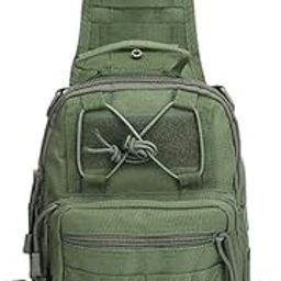 Tactical Travel Backpack | Military-Style Rucksack with Molle System |Heavy-Duty, Waterproof, Durable & Multi-Compartment Bag for Hiking, Camping, Hunting and Outdoor Use-picture-1