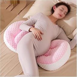 REPLEX ull Body Pregnancy Pillow for Maternity, Baby Nursing, Full Body Support -Abdomen,Hip, Spine, Neck& Leg Support Cushion| Perfect Baby Shower Gift-image-38