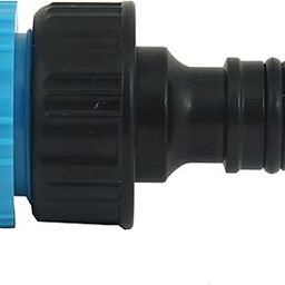 DIVINE TREE Faucet Water Pipe Dual Tap Connector Female Adapter Garden Water Hose Quick Connector 1/2 & 3/4 inch for Garden Hose Pipe Fitting-image-57