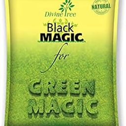 DIVINE TREE Black Magic Lawn Fertilizer for Lush Green Grass - Organic Fertilizer for Healthier, Greener Lawn Grass - Perfect Fast Acting Nutrition for Your Lawn Grass (1kg)-4