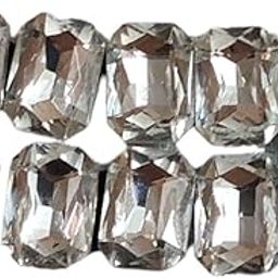 Sidhav 10 Pcs White Crystal Studs Stone Wedding Hair Accessories Hair Clips Decorative Stone Crystal Bridal Hairpins For Women Hair Accessories-image-42