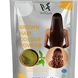 Vederica Herbal Brown Colour 40 g – Natural Hair Use – Pack of 1 with Free Seeds, Shower Cap, Hand Gloves, Sccop, Sealing Clip-image-79
