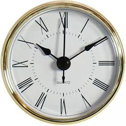 2x70mm Insert Clock Movement Quartz Battery Fit Up Bedroom Roman Numerals-picture-20