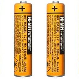 MICROUSB Compatible for Panasonic Original of 100% 630mah NiMH AAA Rechargeable Battery for Small Electronic Devices Pack of 4-18
