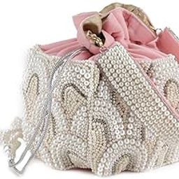 Women Pink Embellished Potli-image-111