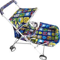Bondad Hub Kid's Stroller Cum Pram Twin Strollers and Prams (Blue)-15
