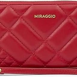 Sutton Zip Around Wallet For Women - Red-image-46