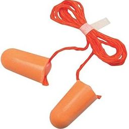 Vish Orange Soft Foam Corded Ear Plugs| It conform to the unique shape of each ear for excellent hearing protection and comfort.-image-39