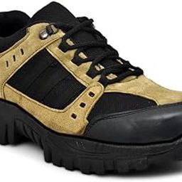 Suede Leather Steel Toe Safety Shoe (NW4428)-image-8