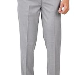 McHenry Men's Wrinkle Free Polyester Blended Stretchable Self Design Formal Regular Fit Trousers-picture-14