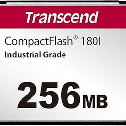 Transcend Japan TS256MCF180I Commercial and Industrial Embedded CF Card, 256 MB Temperature Expander, Fake SLC/pSLC Mode, Heavy Duty (TBW: 53TB), 3 Year Warranty-87