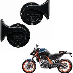 Premium Dual Wind Tone Horn for 890 Duke R & Other Bikes & Cars | Loud Sound | 12V Electric Horn Set-image-23