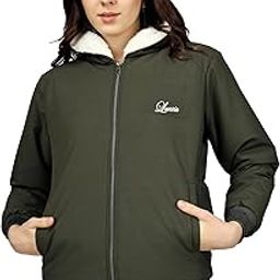 Women's Winter Jacket Warm Jacket for Girls/Jacket Latest Stylish Solid Color Stylish Jacket Women's Quilted Jacket Regular Fit Jacket Full Sleeves Jacket-image-1
